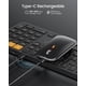 thumbnail image 5 of Teclado y Mouse Bluetooth Retroiluminados ProtoArc KM100-A para Mac, 5 of 7