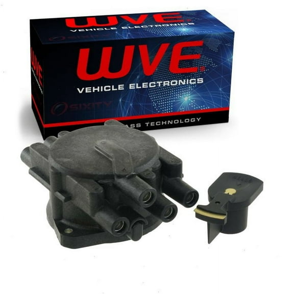 Wells WVE Distributor Cap & Rotor Kit compatible with Nissan 300ZX 3.0L V6 1984-1988