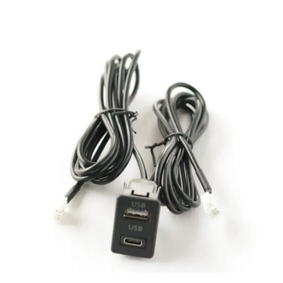 Car Navigation 4Pin 6Pin USB TYPE-C Port Panel Interface Extension Cable 145cm