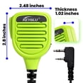 thumbnail image 3 of Micrófono con altavoz de hombro KEYBLU impermeable para Kenwood, 3 of 9