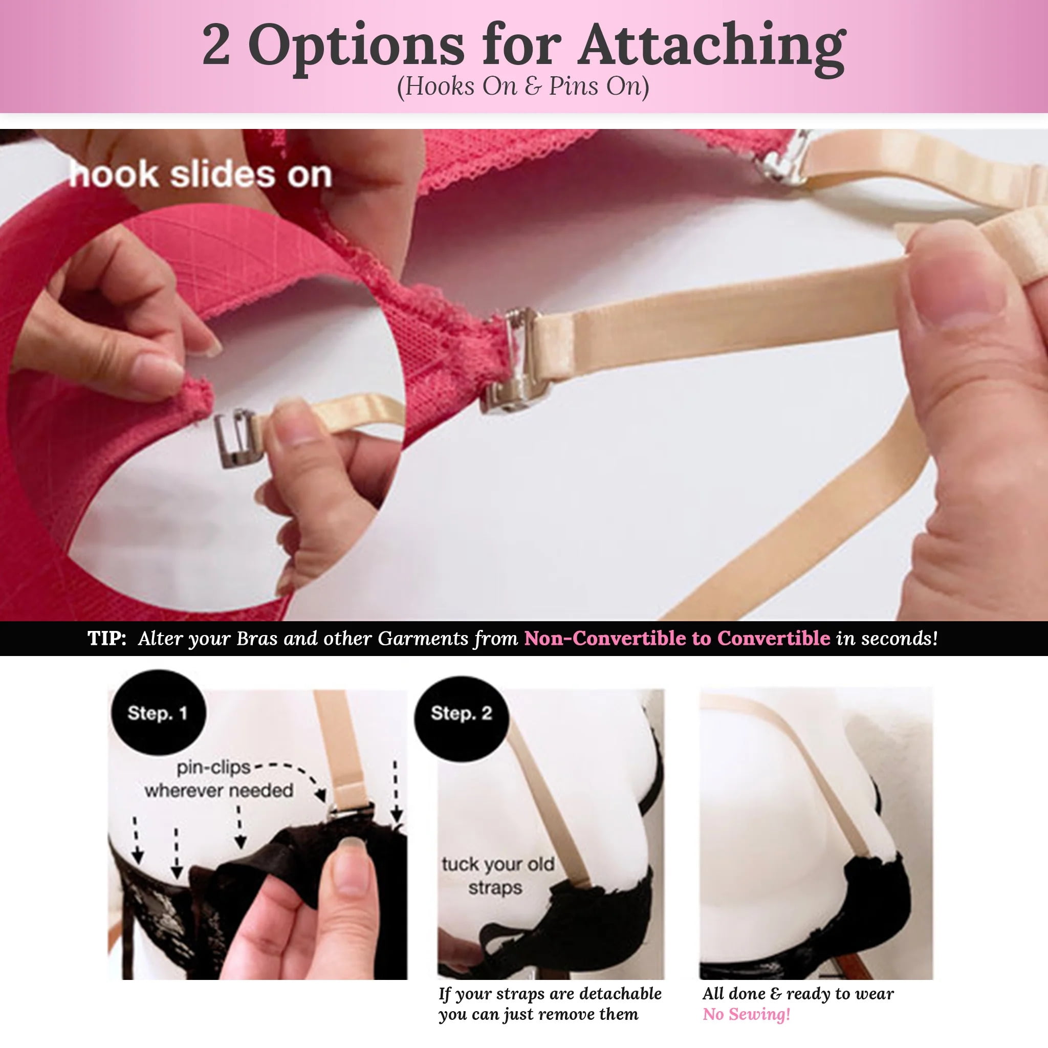 Perfecting the Details: Embracing Bra Strap Hook Replacements, Bra