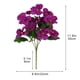 thumbnail image 3 of Flor de imitación para decoración del hogar, boda, flores artificiales de pared., 3 of 5