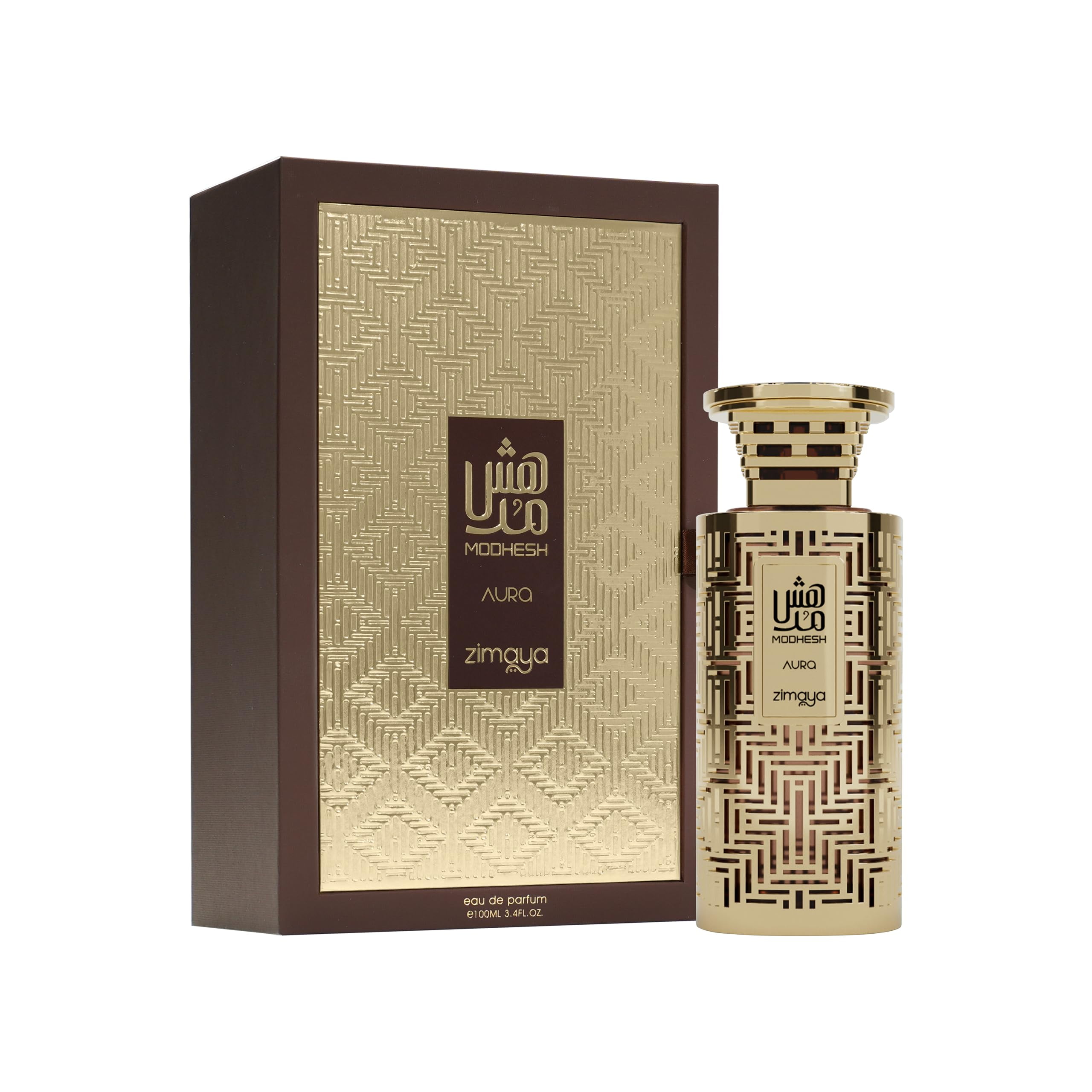 香水(男性用) Afnan Zimaya Modhesh Aura Zimaya Men's Modesh Aura EDP Spray 3.4 oz Fragrances 6290171075646