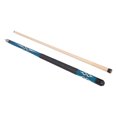 thumbnail image 1 of 2 Piece Maple Pool Cue, Enhance Hitting Control 1/2 Maple Pool Cue Stick Comfortable Grip 13mm Tip Matte Finish Professional  for Home, 1 of 7