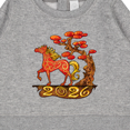 thumbnail image 3 of Inktastic 2026 Year of the Horse Happy New Year's Baby Sweatshirt, 3 of 4