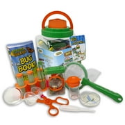 Nature Bound Bug Catcher Kit - 20 Piece Outdoor Exploration Set for Kids - Educational & Fun - Safe Insect Catch & Release with Bucket, Net, Magnifier & More - Great Gift for Young Explorers