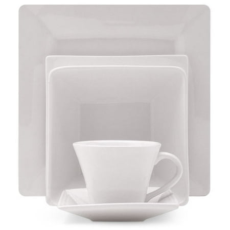 10 Strawberry Street Whittier Square 20-Piece Dinnerware Set