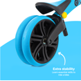 thumbnail image 4 of Yvolution Velo Toddler Balance Bike 9'' Wheel (Blue) Boys and Girls, 18 Months to 3 Years Old, 4 of 9