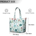 thumbnail image 5 of Spring Bloom Travel Bag Floral Print Weekender Duffel, Lightweight, , Adjustable Strap, Rustic Farmhouse Style, 5 of 5