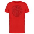 thumbnail image 1 of Human Brain With Doodles Inside Tee Men's -Image by Shutterstock, 1 of 2