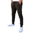 thumbnail image 2 of Jogger cargo de gabardina stretch John Silver Corte skinny color chocolate, 2 of 4