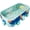 Maldives Blue, variant on BEJOLO 3M Foldable Above Ground Swimming Pool for Family, Kids & Adults - Outdoor Garden Inflatable Pool