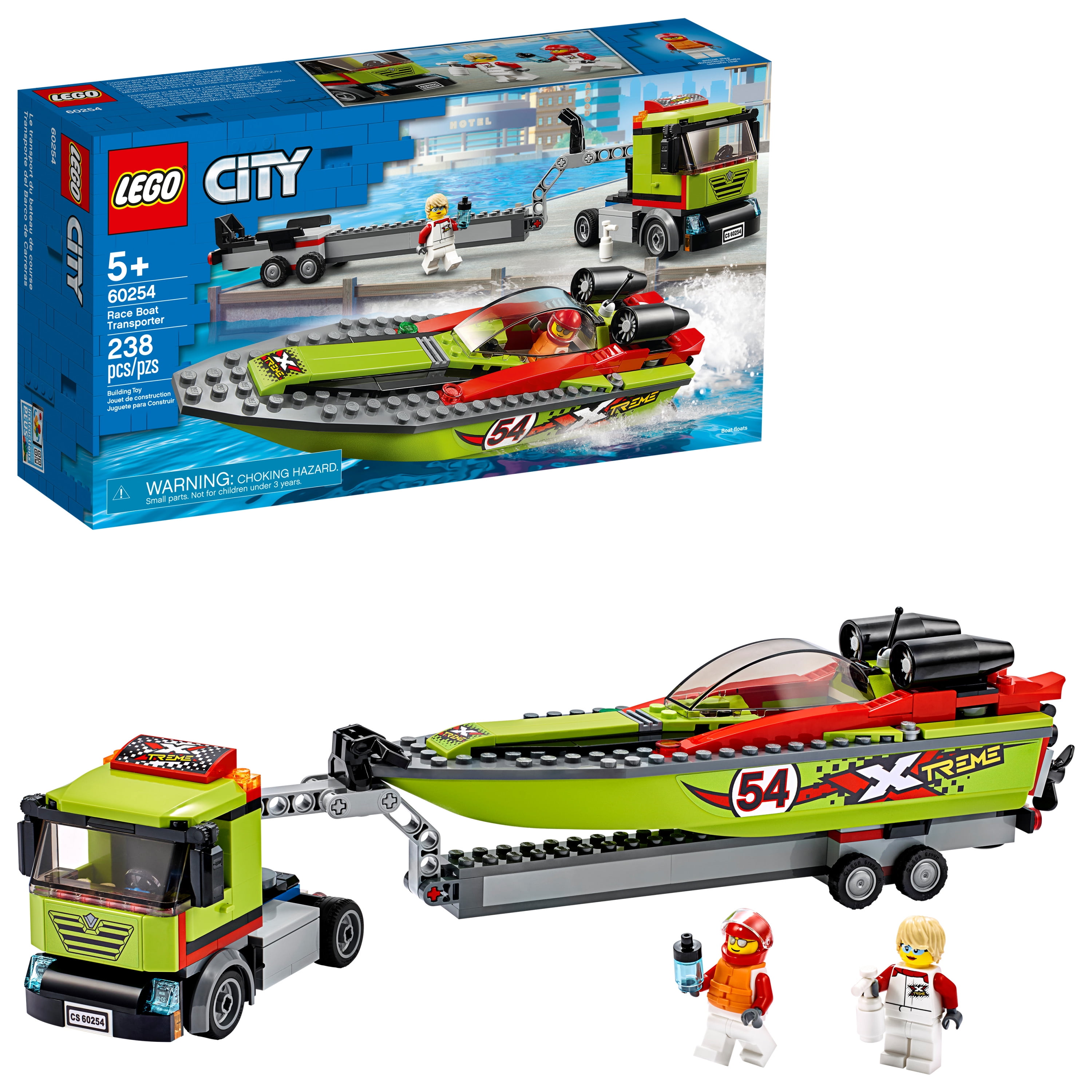 Truck & Race Car BRAND NEW in sealed box 60305 Lego City Car Transporter 