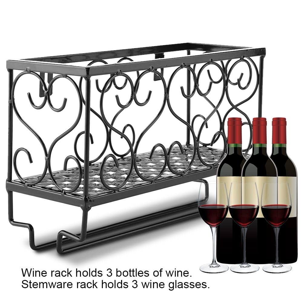 metal wine carrier