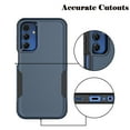 thumbnail image 5 of for Galaxy A15 5G Case,Samsung A15 5G Sturdy Case,Njjex Shockproof Dual Layer Rugged Full-Body Protective Phone Cover,2 in 1 Silicone Rubber Phone Case for Samsung Galaxy A15 5G 6.5" - Blue 2024, 5 of 6