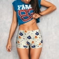 thumbnail image 4 of Picia Flower Leaves Printed Workout Shorts for Women Seamless Scrunch Butt Lifting High Waisted Yoga Gym Booty Running Moisture-wicking Short Pants-X-Large, 4 of 9