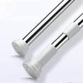 thumbnail image 1 of Rustproof Curtain Rod, Spring Tension Stainless Steel No Drill Adjustable Curtain Rods, Eco-friendly Packaging for Living Room Kitchen Bathroom, 1 of 5