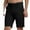 Black, variant on ohmzyzo Golf Shorts Men Print Quick Dry Stretch Lightweight Water-Resistant Flex Flat Front Fashion Mens Shorts Casual