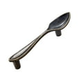 thumbnail image 4 of Cuchillo / / Tenedor Negro Moderno Armario De Cocina De Puerta Armario Del Gabinete Armario Cajón Con Tornillos de bronce Baoblaze  Manilla para tirar, 4 of 8