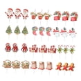 thumbnail image 4 of Suministros de decoración de pasteles, adornos navideños para cupcakes, banderas seguras para tazas de pastel dulce, decoraciones, banderas para tazas C, 4 of 9
