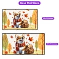 thumbnail image 5 of Welcome Fall Corgi Enjoys School Time Autumn Fall Leaves Desk Mat Full Keyboard Mouse Pad Welsh Corgi Dog Lover Gifts Idea Large Mousepad - 02013, 5 of 5