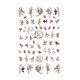 thumbnail image 1 of Seitruly Pegatinas para uñas, calcomanías para puntas de hoja de arce, envolturas deslizantes de transferencia de para impresión de manicura, Juegos de manicura F785 Seitruly CE012227-04B, 1 of 6