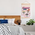 thumbnail image 7 of The Powerpuff Girls Wooden Shaft Hanging Poster Home Decor Poster Wall Art Painting For Living Room Bedroom 12"X18", 7 of 7