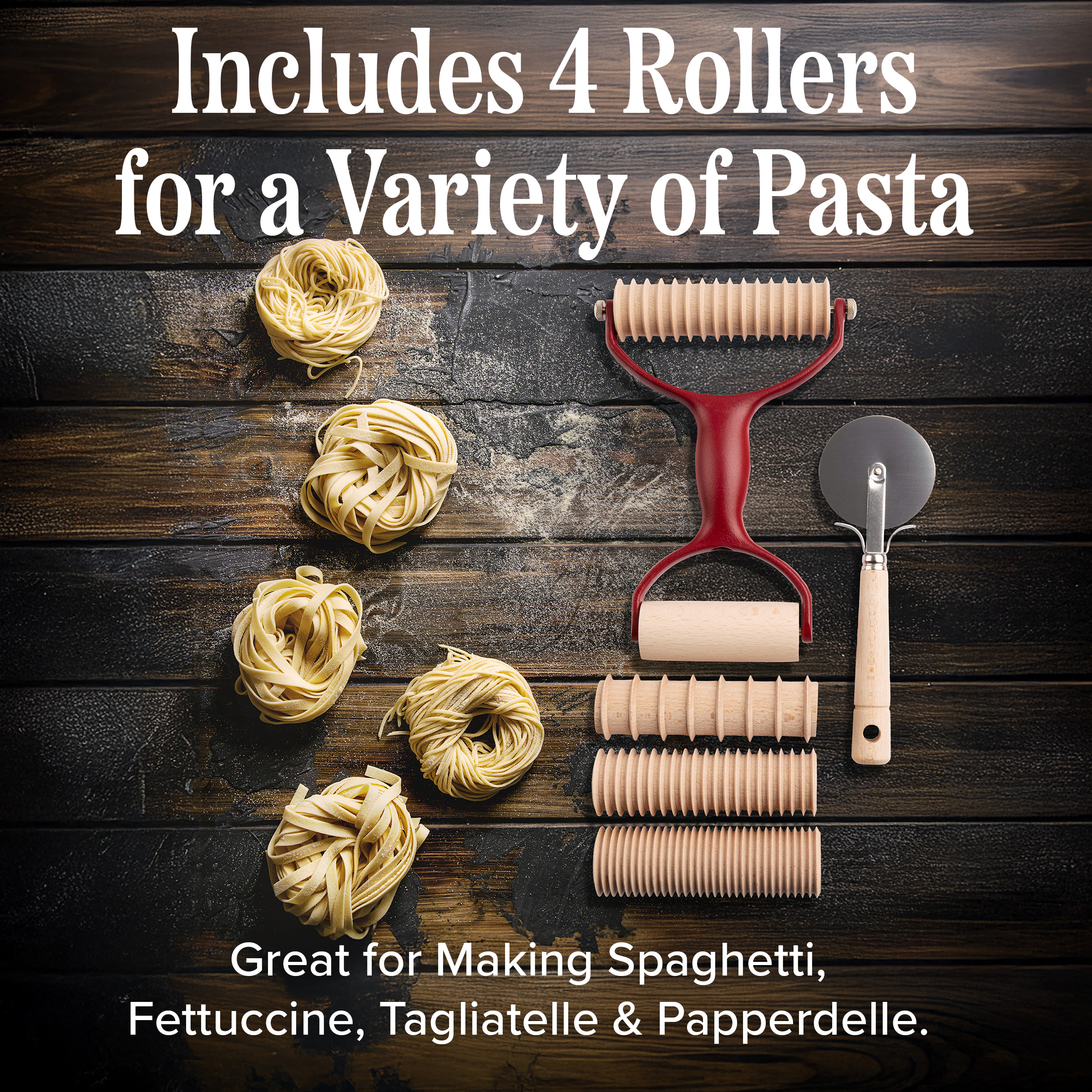 Pasta Roller Kit Made in Italy