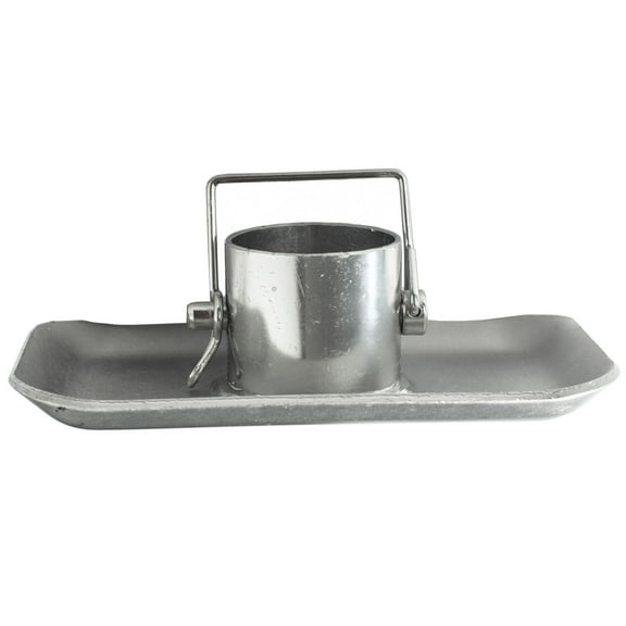 Jeremywell Trailer Jack Foot Plate 5000 lbs Capacity With Pin Base for A-Frame Boat RV Camper Removable