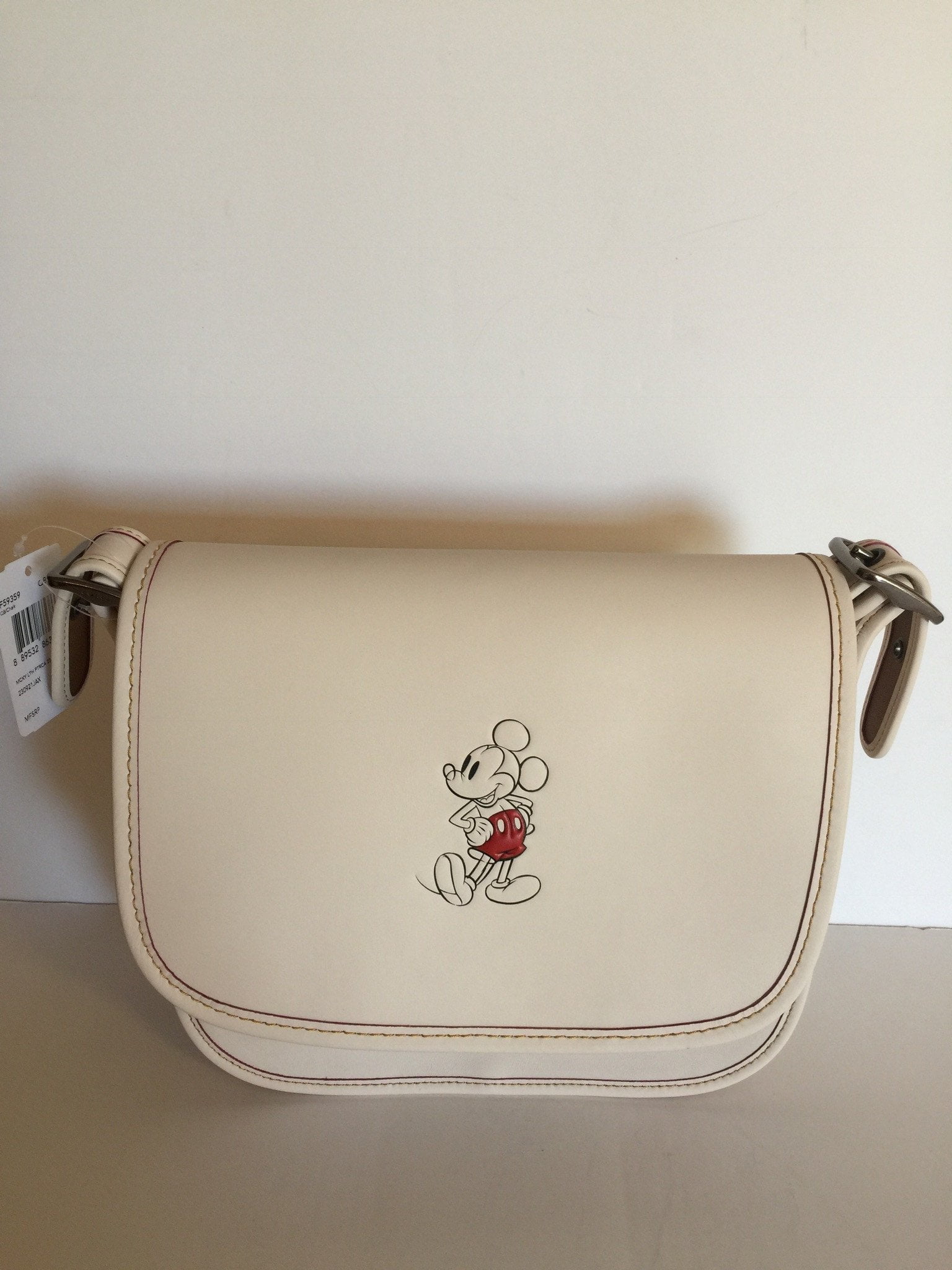 coach white shoulder bag