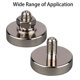 thumbnail image 5 of 2pcs Super Strong Neodymium Round Magnet With M8 Male Threaded Stud And 45kg Vertical Magnetic Force(2pc Diameter 30mm M8), 5 of 5