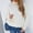 Beige, variant on AOOCHASLIY Clearance Sweaters Fashion Womens Solid Color Long Sleeve Pullove Shirt Sweater Tops
