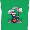 thumbnail image 4 of Inktastic Halloween Trick or Treating Cute Grim Reaper Boys or Girls Baby Bodysuit, 4 of 5
