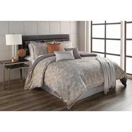 Mainstays Full or Queen Alessa Comforter Set, 7 Piece