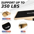thumbnail image 6 of Yes4All 360 Degree Rotation Rocker Wooden Balance Board, Anti-Slip Wobble Board for Physical Therapy, Advanced Balance Training & Fitness Exercises, 6 of 6