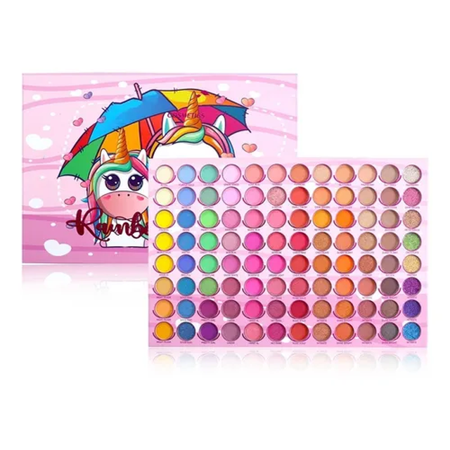 Paleta De Sombra De Ojos Multicolor De 70 Tonos Malubero 4 Larga duración