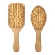 thumbnail image 5 of Cepillo para el cabello de madera de bambú natural de 2 piezas - Cerdas de bambú para masajear el cuero cabelludo y desenredar todo tipo de cabello - Limita la electricidad estática, 5 of 5