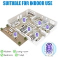 thumbnail image 7 of G·PEH 2 Plug-in Fly Zapper,  Purple Light Trapping Purple Mosquito Trap Killer Home Insect Control, 7 of 7