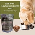 thumbnail image 2 of MANA OHANA Hawaii Deer Dust Meal Topper for Dogs | Premium All Natural Grain-Free, Ingredients - 100% Venison Meat Dog Food Topper| High Animal-Based Protein with No Additives, 8 Oz - Made in The USA, 2 of 6