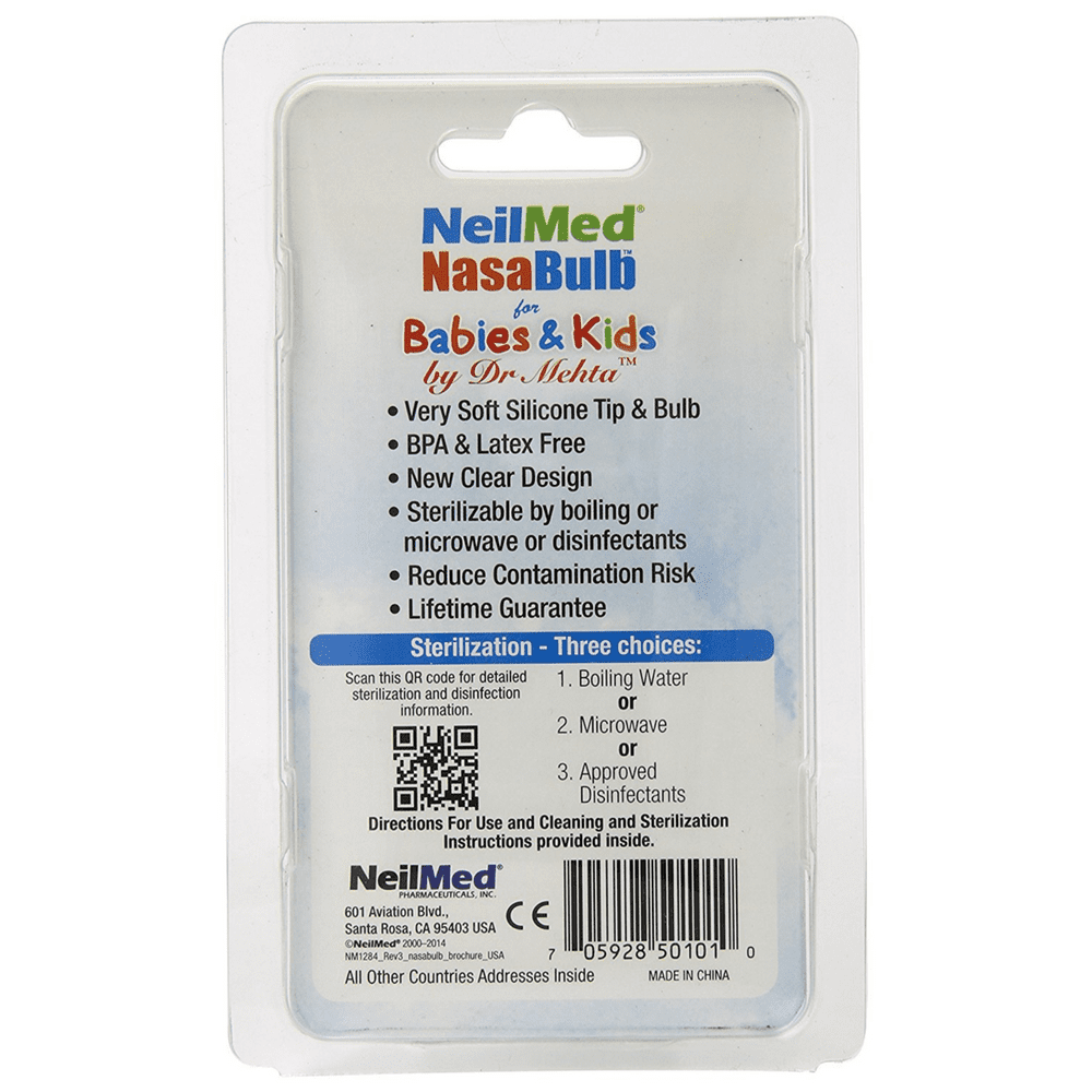 NeilMed Nasabulb Nose Aspirator 1 Each - (Pack of 4)