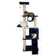 thumbnail image 1 of Armarkat Arbre à Chat Modèle A7101, Bleu Marine, 1 of 2