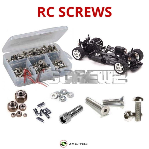 RCScrewZ Stainless Steel Screw Kit hpi021 for HPI Racing Mini RS4/Pro RC Car | SET