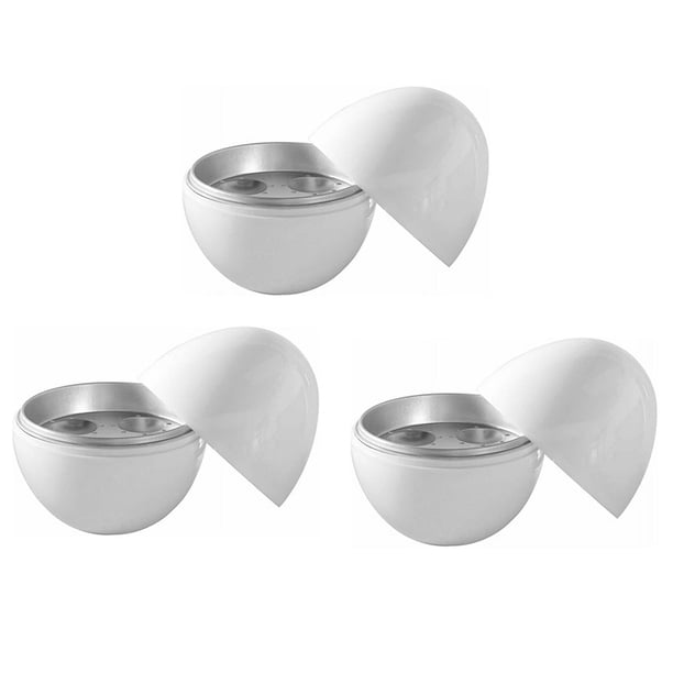 3X Egg Pod - Hervidor de huevos para microondas, vaporizador de huevos, huevos perfectos y cáscaras separadas