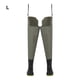 thumbnail image 3 of Wosthever Ave zancuda de nailon ligera e impermeable para pesca, pantalones para vadear impermeables para hombres y mujeres Pescar gris verde L, 3 of 6