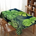 thumbnail image 2 of Abbracc Tropical Plants Printed Tablecloth Floral Pattern Tablecloth Square 3 Square-3, 2 of 9