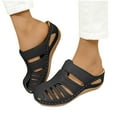thumbnail image 4 of Nmnitkp Clogs for Women Mules Shoes: Comfortable Dressy Closed Toe Platform Sandals Summer Casual Adjustable Slip On Walking Wedges & Stylish and Elegant Sandals for Women 2026, 4 of 8