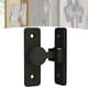thumbnail image 3 of Pestillo de puerta, cerradura de puerta de seguridad para el hogar, hardware, pestillo de puerta interior duradero para gabinete de oficina, ventana, Negro de ., 3 of 8