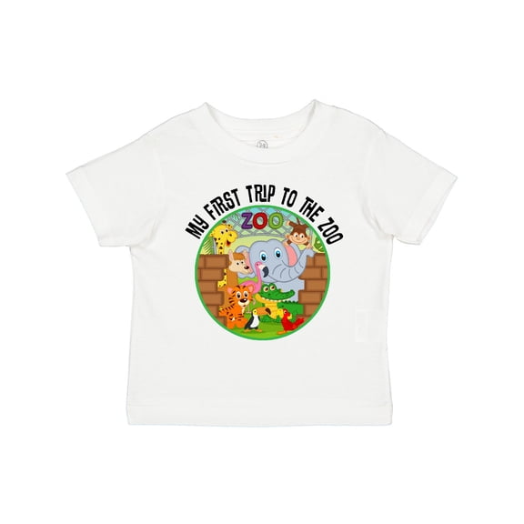 Inktastic First Trip to the Zoo Boys or Girls Toddler T-Shirt