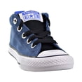 thumbnail image 2 of Converse Chuck Taylor All Star Street Mid Little Kids Shoes Mason Blue-Black 661885f, 2 of 6