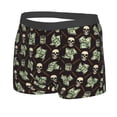 thumbnail image 2 of Bingfone Skulls Gold Chains Dollar Men's Underwear - Casual Stretch Boxer Briefs-X-Large, 2 of 9